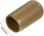 uxcell 20pcs Rubber End Caps 9.5mm ID Vinyl PVC Round Tube Bolt Cap Cover Screw - Image 3