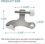 20 Pack Hinge Pin Brushed Nickel Door Stopper, Adjustable Heavy Duty Hinge Pin - Image 3