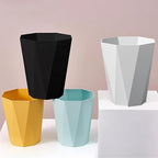 2 Pack Bathroom Trash Can 2.6 Gallon Small Garbage Can Waste Basket - Image 2
