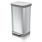 Glad Stainless Steel Step Trash Can, Series 2 by GladTrashFoodStorage