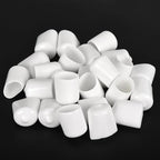 uxcell 20pcs Rubber End Caps 16mm ID Vinyl Round End Cap Cover Screw Thread - Image 4