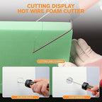 4-in-1 Hot Wire Foam Cutter Kit Hot Knife Cutting Tool