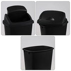 6 Gallon Plastic Garbage Cans - Image 3