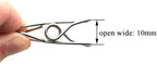 HAHIYO Clothespins Chip Clips All Metal Stainless Steel No Rust Stains Strong - Image 3