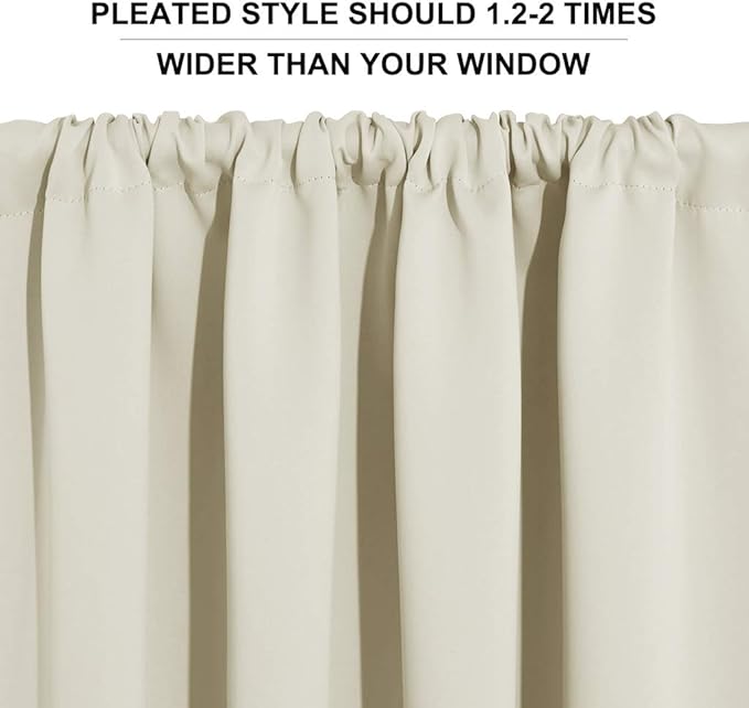 RYB HOME Small Window Curtains - Image 6