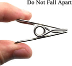 HAHIYO Clothespins Chip Clips All Metal Stainless Steel No Rust Stains Strong - Image 5