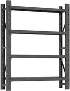 Storage Shelves Heavy Duty, Metal Garage Shelving Units, 4 Tier Storage Rack by Unknown