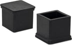 Flyshop Heavy Duty Non-Slip Rubber Leg Tips Floor Protectors Square Chair Leg - Image 4