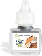 Scent Fill Coconut Sandalwood Plug in Air Freshener, 4 Scented Oil Refills - Image 3
