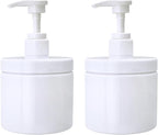 Cosywell Pump Bottle Dispenser Plastic Pump Bottles Refillable Bottles Wide by Cosywell