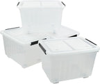 Bringer 70 Qt Latching Plastic Storage Containers - Image 7