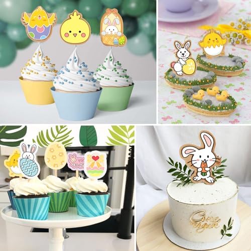 26pcs Easter Cookie Cutters Stamps Biscuit Baking Tools Embossing Cookie Molds …