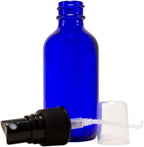 2oz Cobalt Atomizer Bottles Fine Sprayer Atomizer Glass Essential Oil Bottle - Image 3
