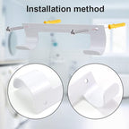 Ironing Board Hanger Wall Mount Ironing Board Holder Organizer Wall Rack - Image 3