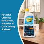 Cerama Bryte Glass Cooktop and Stove Top Cleaner Combo Kit - Image 5