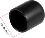 uxcell 20pcs Rubber End Caps 17mm ID Vinyl Round Tube Bolt Cap Cover Thread - Image 3