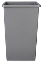 Amazon Basics Square Waste Container Open Top Wastebasket, Plastic Bins by AmazonBasics