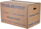 PRO SOURCE 25 Lb Box Virgin Surgical Lint-Free Blue Cotton Huck Towels: 16" x - Image 5