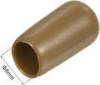 uxcell 20pcs Rubber End Caps 8mm ID Vinyl PVC Round Tube Bolt Cap Cover Screw - Image 3