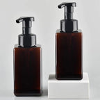 Foaming Soap Dispenser, 450ml Refillable Modern Square Pump Bottle - Image 8