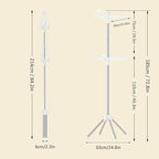SUYU Clothes Drying Rack, Folding Clothes Drying Tree, 2 Layer - Image 3