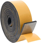 High Density Foam Weather Stripping Door Seal Strip Insulation Tape Roll by DualplexTalvania