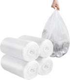 2-4 Gallon Portable Trash Bags, Bedroom Trash Can, Strong Trash Bags（White） by Yourlifelittleassistant