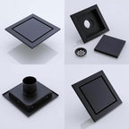 RANDOM Black Shower Drain Square - Image 9