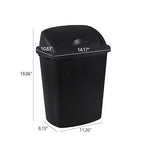 4-Pack 6 Gollons Garbage Bin - Image 4