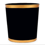 Jaye’s Studio Mattie Oval Wastebasket – Handpainted Pink Trash Can by Jaye%27s+Studio