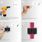 3-H Broom Hanger, Mop Holder Wall Mount 30 Pack, Broom Holder Wall Mount - Image 7