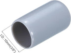 uxcell 20pcs Rubber End Caps 10mm ID Vinyl PVC Round Tube Bolt Cap Cover Screw - Image 3