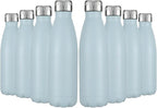 HASLE OUTFITTERS 17oz Stainless Steel Water Bottles Bulk, Vacuum Insulated by HASLEOUTFITTERS