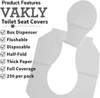 1000 Paper Toilet Seat Covers - Image 2