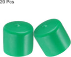 uxcell 20pcs Rubber End Caps 36mm ID Vinyl PVC Round Tube Bolt Cap Cover Screw - Image 2