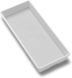 Madesmart Organizer Bin Non-Skid Feet 15.5" X 6.6" X 2.1" Plastic White - Image 4