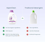 AspenClean Natural Laundry Detergent Lavender & Lemongrass - Image 2