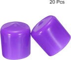 uxcell 20pcs Rubber End Caps 30mm ID Vinyl Round Tube Bolt Cap Cover Screw - Image 2