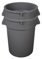 Amazon Basics Heavy Duty Durable Round Trash Can, 32 gallon - Image 2