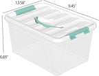 Xyskin 14 Quart Clear Storage Bins - Image 2