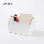 BLUE GINKGO Medium Storage Basket – Plastic Caddy - Image 3