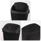 Bringer 18 Gallon Large Swing Top Trash Can, Plastic Garbage Can - Image 3