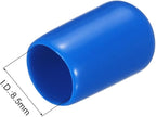 uxcell 20pcs Rubber End Caps 8.5mm ID Vinyl PVC Round Tube Bolt Cap Cover Screw - Image 3