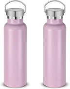 Neihepal 20 oz Insulated Water Bottles Bulk 2 Pack, Stainless Steel Double Wall by Neihepal