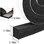 YIJUHOU 2 Rolls 1.18 Inch X 1 Inch Open Cell Foam Tape - Image 2