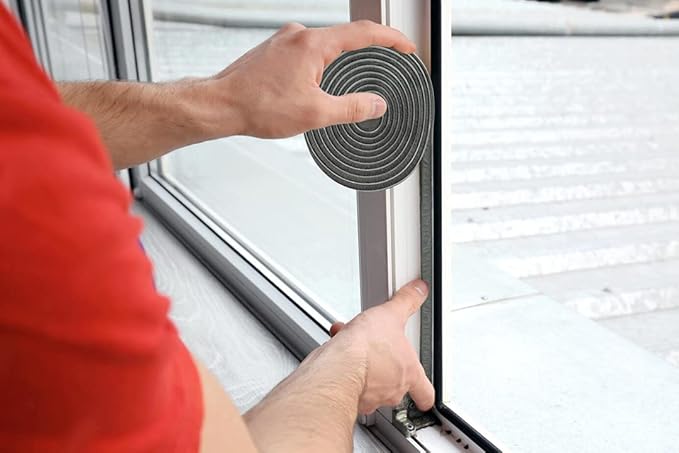 24.6FT Brush Weather Stripping, Neat Pile Self Adhesive Seal Strip - Image 7