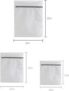 Lingerie Bags for Washing Delicates, Small Fine Mesh Laundry Bags - Image 2
