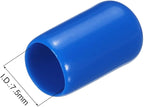 uxcell 20pcs Rubber End Caps 7.5mm ID Vinyl PVC Round Tube Bolt Cap Cover Screw - Image 3