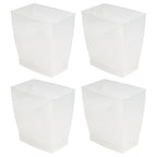 iDesign Small Rectangular Bathroom Trash Cans by iDesign