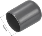 uxcell 20pcs Rubber End Caps 16mm ID Vinyl PVC Round Tube Bolt Cap Cover Screw - Image 3